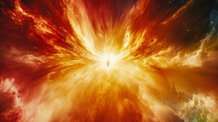 Fiery Explosion in the Cosmos