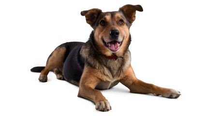 Obraz premium mixed breed dog