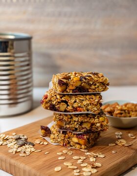 Homemade granola bars