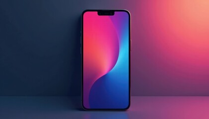 Sleek smartphone display showing Instagram app interface layout design template, smartphone, instagram