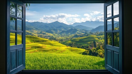landscape nature view background