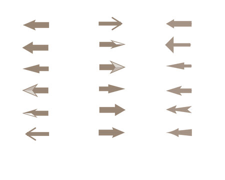  set of black icons arrow icon arrow v vector. 
simple arrows, abstract arrows, decorative arrows, classic arrows, left arrow, right arrow, up arrow, down arrow, diagonal arrows, looping arrows, refre