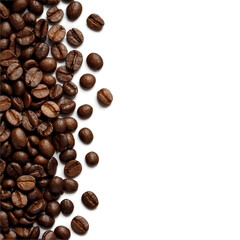 Naklejka premium Coffee Beans Background