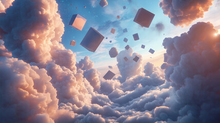  futuristic technology background