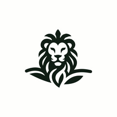 Nature lion logo