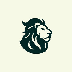 Nature lion logo