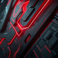 Naklejka premium circuit board background
