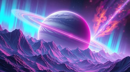 planet earth in space