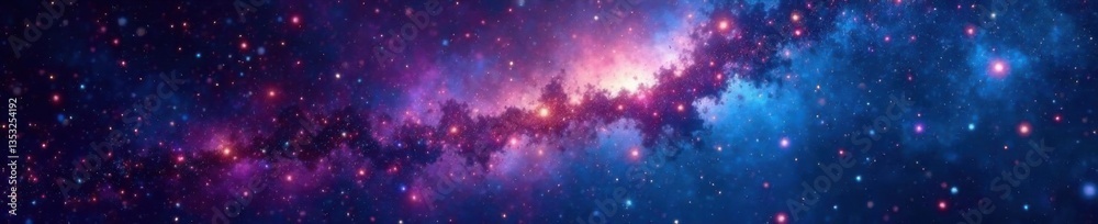 Wall mural deep space galaxy background with sparkling stars and nebulae , cosmic, galaxy, cosmos