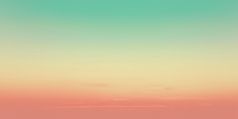 Naklejka premium A smooth gradient of warm and cool soft colors creating a calming, minimalist aesthetic