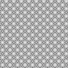 Floral geometric patterns, seamless paper and mosaic fabric