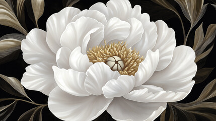 White Peonies Professional Photography