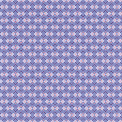 Floral geometric patterns, seamless paper and mosaic fabric