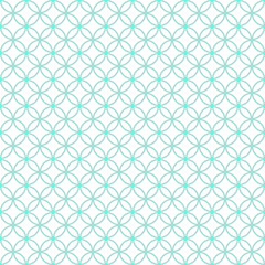 Floral geometric patterns, seamless paper and mosaic fabric