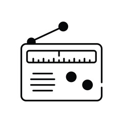 Radio   Vector icon