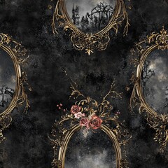 Enchanted Spells Seamless Digital Paper