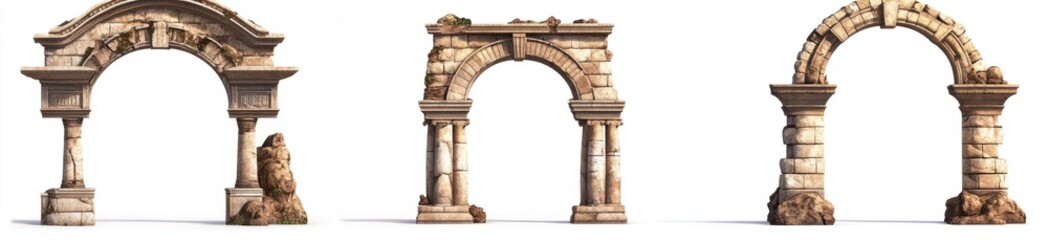 Naklejka premium Ancient Archways