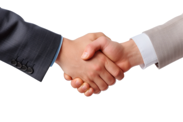 handshake between two businessmen
