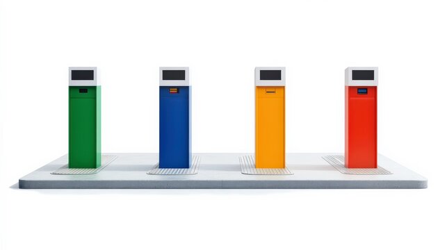 Modern Electronic Payment Collection Lane System