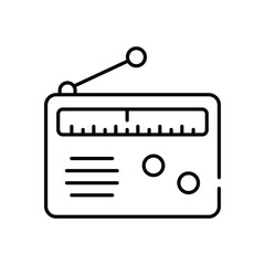 Radio   Vector icon