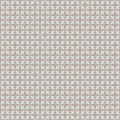 Floral geometric patterns, seamless paper and mosaic fabric