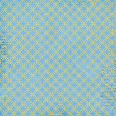 Floral geometric patterns, seamless paper and mosaic fabric