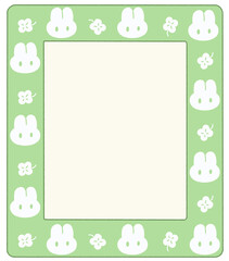 리본 프레임 메모지 / Ribbon Frame Grid Memo