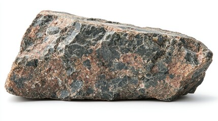 Fototapeta premium Andesite isolated on white background