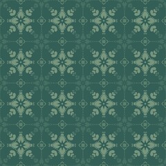 seamless damask pattern