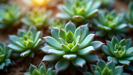 Captivating Echeveria Elegans Succulent Plants Garden