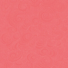 Floral ornament with swirl pattern, seamless paper  fabric