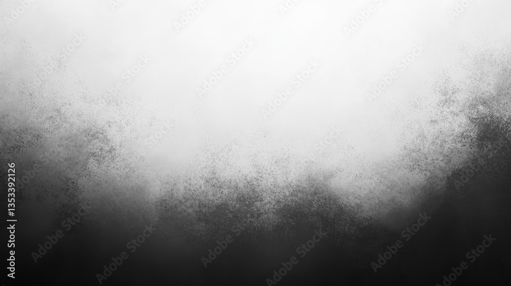 Poster abstract grayscale gradient background with soft textures, ideal for design projects and artistic pr
