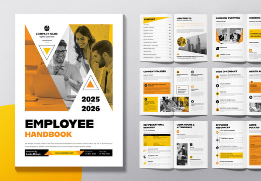 Employee Handbook Layout