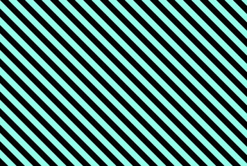 Obraz premium Shocking Light Aquamarine color and black color background with lines. traditional vertical striped background texture..