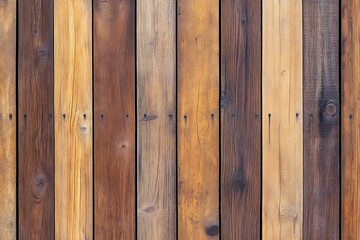 Obraz premium Rustic wooden planks background texture with woodgrain and knots for design and decoration