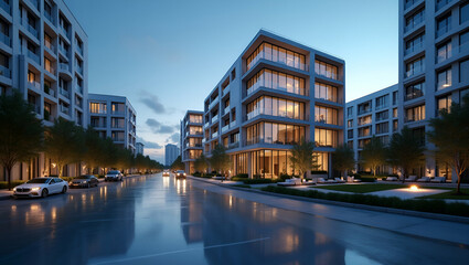 Real Estate Tycoons Utilize Surveillance Cameras to Monitor Market Trends for Strategic Investments in Homes and Offices - Photo Stock Concept with Left Space