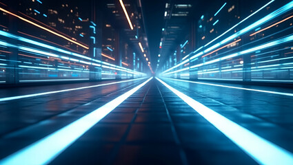 Crisp Techno Stripes: Elevate Your Corporate Identity Design