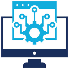 Obraz premium System Integration Icon