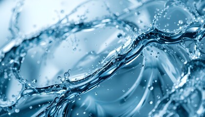 water drops on glass