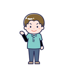 児童支援員／男性 12