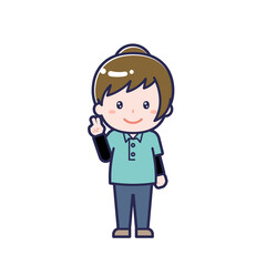 児童支援員／女性 14