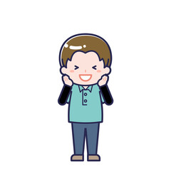 児童支援員／男性 21