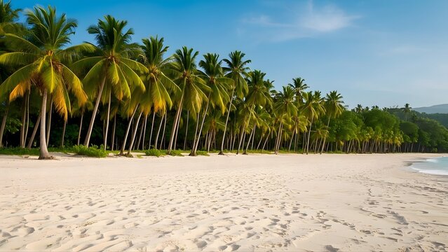 Situation at a silence beach