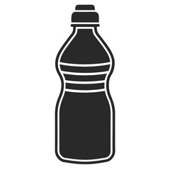 Water Bottle silhouette vector illustration
