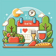 date, calendar, schedule, business, vector, event, icon, time, reminder, day, design, agenda, background, illustration, plan, office, symbol, sign, isolated, web, week, planner, month, food, graphic, 