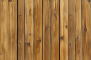 Obraz premium Rustic wooden planks background with natural wood grain and knots creating a warm texture