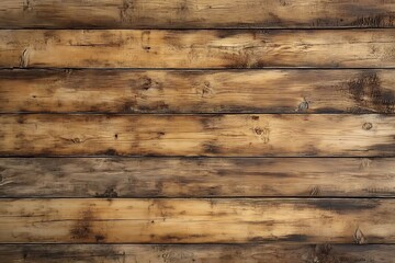 Obraz premium Rustic wood plank background with natural grain and texture for vintage design projects