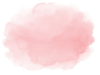 watercolor pink background. watercolor background with clouds.