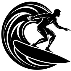 Beach Picnic Silhouette