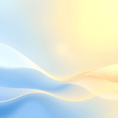 하늘색과노란색의유기적배경화면